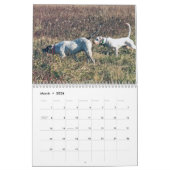 2023 Field of Dream Upland Birdhunting Calendar カレンダー (3月 2026)