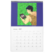 2023 Green Weenii Calendar カレンダー (1月 2027)