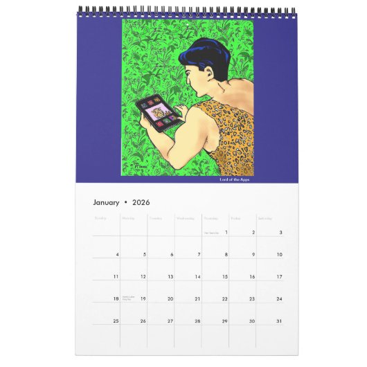 2023 Green Weenii Calendar カレンダー (1月 2026)