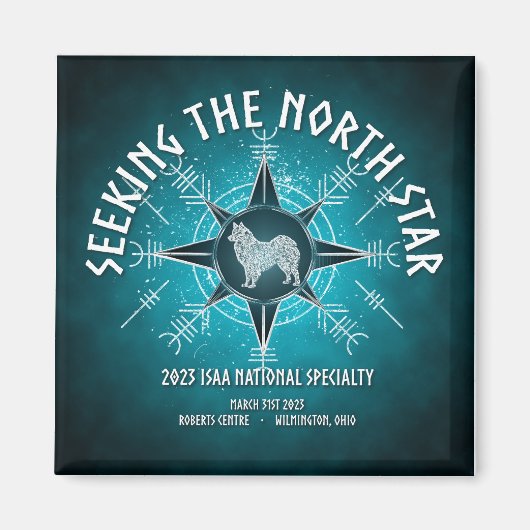 2023 ISAA特殊角磁石 マグネット (正面)