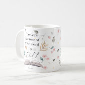 2023 JW年文字詩篇119:160 コーヒーマグカップ (正面左)