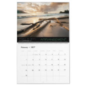 2023 Landscape Photography & Wildlife Calendar カレンダー (2月 2027)