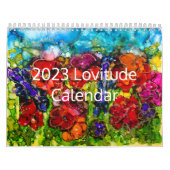 2023 Lovitude Calendar by Anne Pryor カレンダー (カバー)