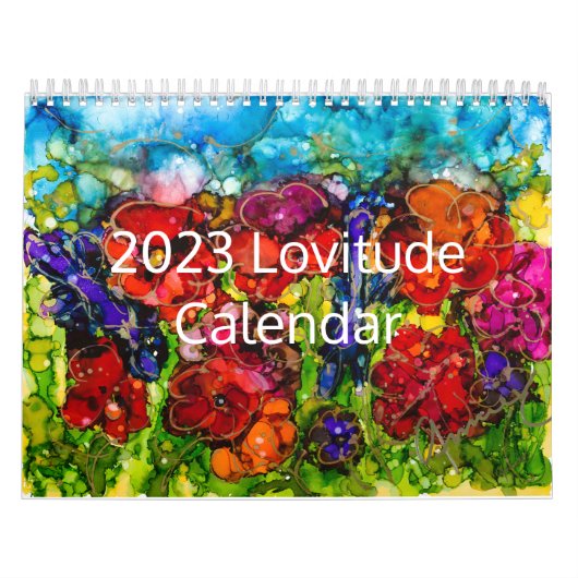 2023 Lovitude Calendar by Anne Pryor カレンダー (カバー)