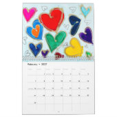 2023 Lovitude Resurance Calendar by Anne Pryor カレンダー (2月 2027)