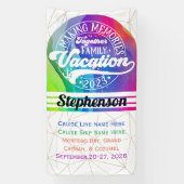 2023 Making Memories Together Vacation Cruise Door 横断幕 (縦)