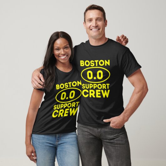 2023 Marathon Boston Support Crew Marathon 0 0 Sup Tシャツ (ユニセックス)