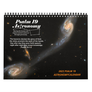 2023 MEDIUM Psalm 19 Astronomy Society Calendar  カレンダー