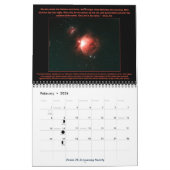 2023 MEDIUM Psalm 19 Astronomy Society Calendar R3 カレンダー (2月 2026)