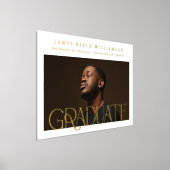 2023 MODERN GOLD GRADUATE Photo CLASS 箔ポスター (レイダウン)