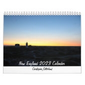 2023 New England Calendar カレンダー (カバー)