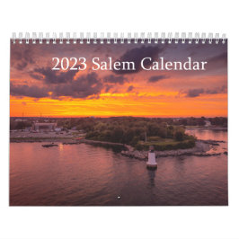 2023 Salem Massachusetts Calendar カレンダー