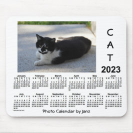2023 Sassy Cat Photo Calendar by Janz マウスパッド