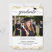 2023 Script両面卒業招待状 招待状 (正面)