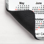 2023 Silver Holiday Art Calendar by Janz Mouse pad マウスパッド (コーナー)