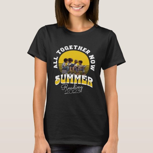 2023 Summer Reading All Together Now Teachers Stud Tシャツ (正面)