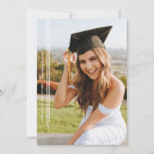 2023 Tassel写真モダン卒業発表 案内状 (正面)