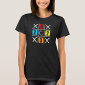 2023 Tic Tac Toe Xs and Os Tシャツ (正面)
