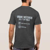 2023 USk シカゴ スケッチ セミナー Tシャツ (裏面)