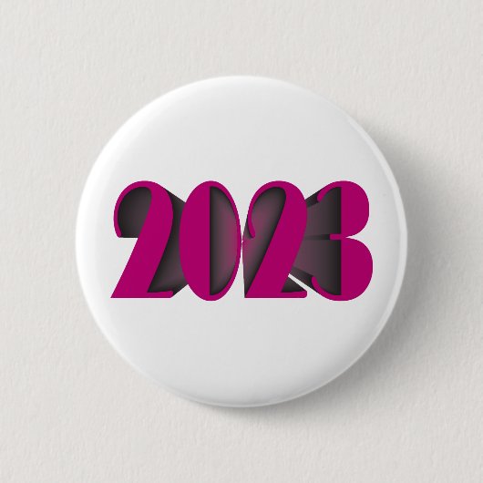 2023 VIVAマゼンタ 缶バッジ (正面)