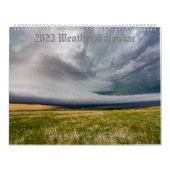 2023 Weather Calendar by Marcus Hustedde カレンダー (カバー)
