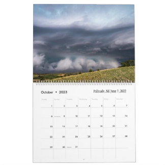 2023 Weather Calendar by Marcus Hustedde カレンダー