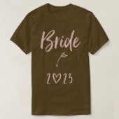 2023 Wedding Bride Heart  Tシャツ (デザイン正面)