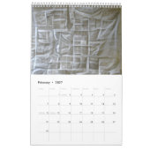 2023 WylieキルティングOnePage MediumCalendar,白 カレンダー (2月 2027)