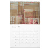 2023 WylieキルティングOnePage MediumCalendar,白 カレンダー (1月 2027)