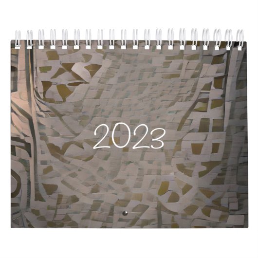 2023 Wylie Two Page SmallCalendar,ホワイトカレンダー カレンダー (カバー)