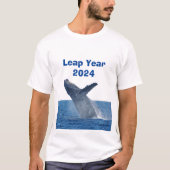 2024うるう年 Tシャツ (正面)