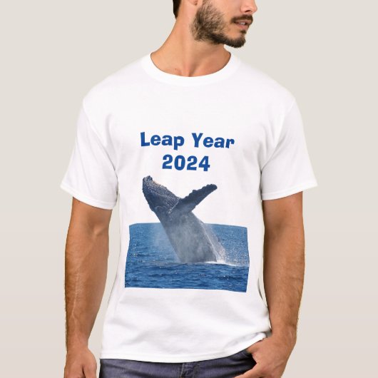 2024うるう年 Tシャツ (正面)