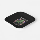 2024おもしろい年の大統領のためのCthulhu選挙 ペーパープレート (傾斜あり)