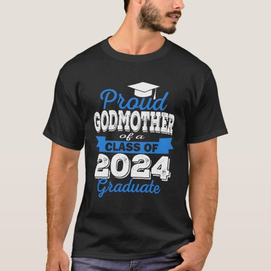 2024すごい年誇りを持った卒業ファムの神素晴らし母 Tシャツ (正面)