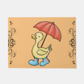 2024アヒルのブーツ ドアマット (正面)