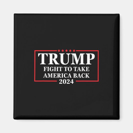 2024アメリカを取り戻すための戦いRet マグネット (正面)