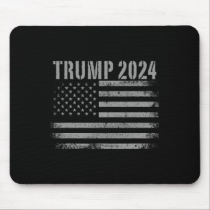2024アメリカ動揺して国旗Usa Patriotic Milita マウスパッド