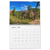 2024アメリカ国立公園カレンダー カレンダー (2月 2026)