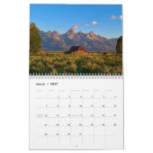 2024アメリカ国立公園カレンダー カレンダー (3月 2027)