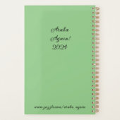 2024アルバ再懸命カバープランナー プランナー手帳 (裏面)