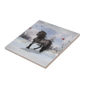 2024ウィンターホリデーフリーシアホース タイル (側面)