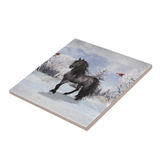 2024ウィンターホリデーフリーシアホース タイル (側面)