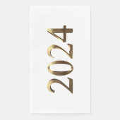 2024エレガント年フェイクのゴールデンナンバーズHappy New Year (正面)