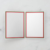 2024カウボーイクリスマスツリー カード (内部)