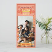 2024カスタム年フォトドラゴ中国のン新年 シーズンカード (スタンド正面)