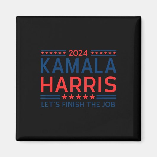 2024カマラハリス大統領選挙 マグネット (正面)