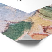 2024カラフルフローライラストレーションカレンダー ポスター (角)