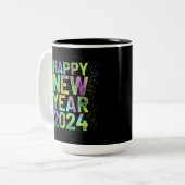 2024カラフル年明け ツートーンマグカップ (正面左)