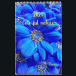 2024カラフル自然カレンダー カレンダー<br><div class="desc">美しい写真の花があなたの世界を彩る。</div>