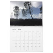 2024カレンダーのデザインに関係なく成長 カレンダー (1月 2026)